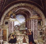 Bernardino Pinturicchio Bernardino Pinturicchio the Verkundigung oil on canvas